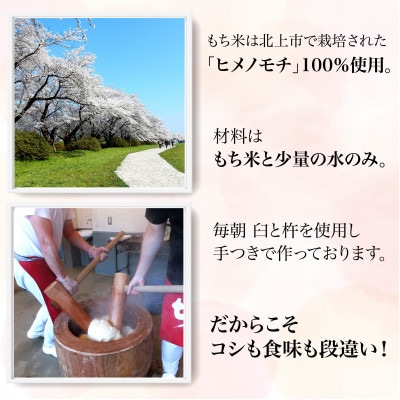 【杵つき】展勝地もち　冷凍タレ餅　特選4種セット　C0251