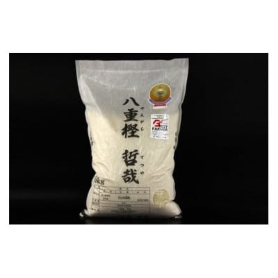 予約受付【令和7年産】九代目八重樫哲哉作 オリジナル ブレンド米 3kg(精米)