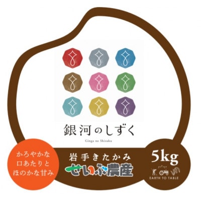 銀河のしずく 精米5kg