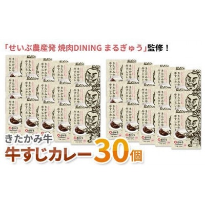 きたかみ牛牛すじカレー30個