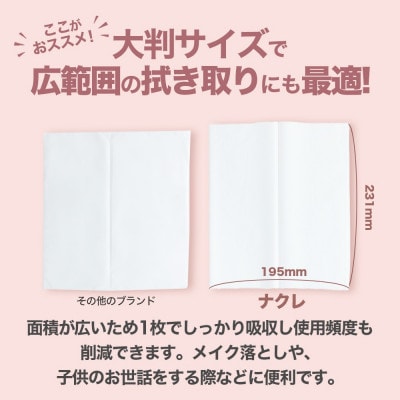 【北上市】ナクレ ティッシュペーパー(200組)5箱×10パック 50箱