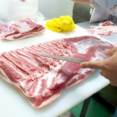 【毎月定期便】岩手産四元豚厳選カット肉 ロース バラ 肩ロース モモ ひき肉 計1.25kg全12回