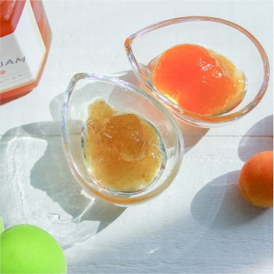 【22A041】《希少品種で無添加》こだわり栽培の梅ジャム4本セット(しらかが・おりひめ各2本)
