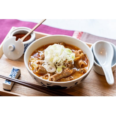 だるま食堂のもつ煮4パックセット(普通味400g×2パック・中辛味400g×2パック)