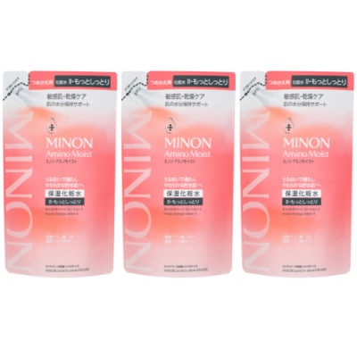 ミノン アミノモイスト モイストチャージ ローション IIもっとしっとりタイプ詰替用130ml×3個