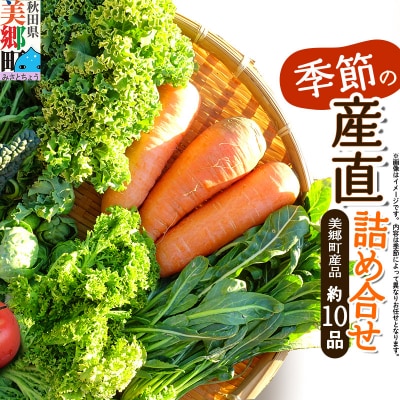 季節の産直詰め合わせ 野菜 山菜 果物 フルーツ お菓子 漬物 など|01_mac-151401