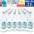 ニテコ炭酸水 レモンフレーバー300ml×24本セット あきた美郷づくり|01_amd-083101