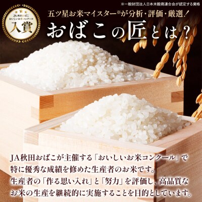 おばこの匠 秋田県産あきたこまち 2kg(白米)|01_ymh-010201