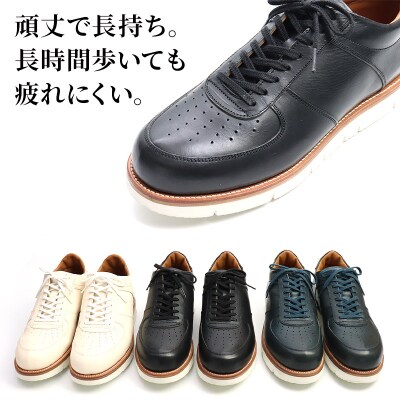＜受注生産＞ 紳士靴 レザースニーカー カラー全6色|01_mzk-090101