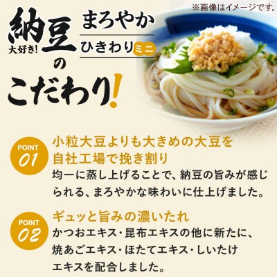 ヤマダフーズ 納豆大好きまろやかひきわりミニ4パック×12個(計48個)|01_ymf-194801