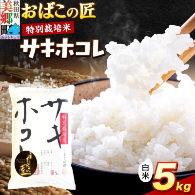 おばこの匠 秋田県産サキホコレ 5kg(白米)|01_ymh-060501