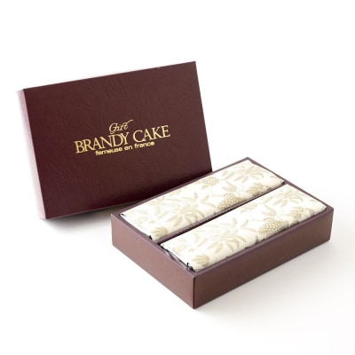 ブランデーケーキ 2本  秋田銘菓 お菓子のくろまる|01_krm-250201