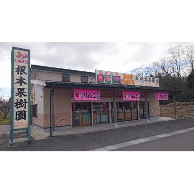 【福島県鏡石町産】完熟サンふじ　10kg(家庭用 26玉～46玉)