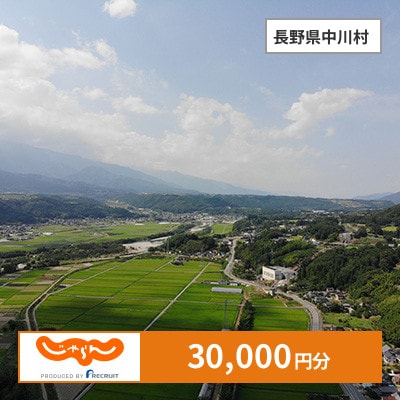 【じゃらんふるさと納税クーポン】 長野県中川村でつかえる30,000円 クーポン