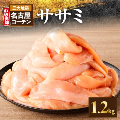 名古屋コーチン　ささみ1.2kg大満足セット[001T12]