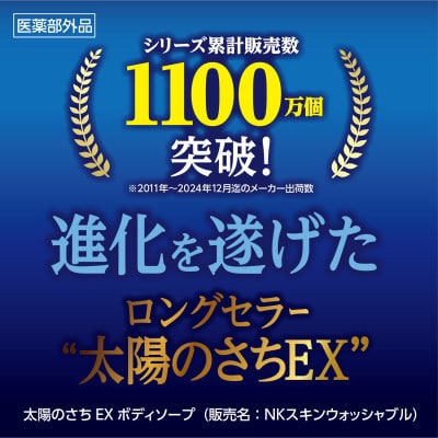 太陽のさち　柿渋ボディソープセット