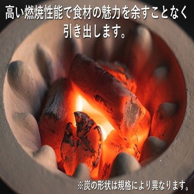 【SDGsカメバッチ】と【森林の豊かさを守るエシカルな備長炭】樵木(こりき)備長炭1kg