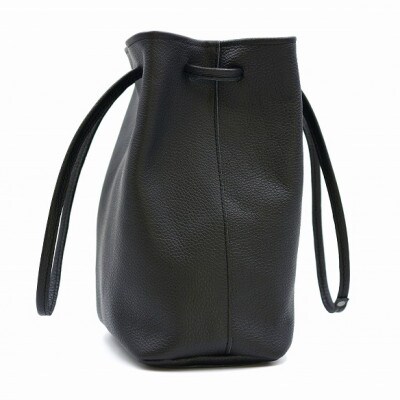 巾着バッグ(M)ブラック