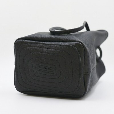 巾着バッグ(M)ブラック