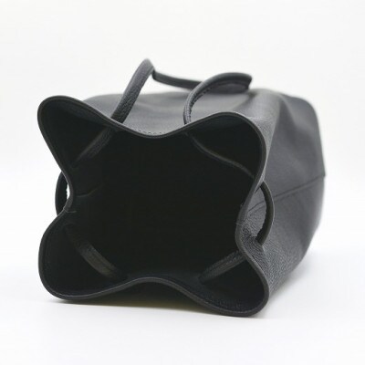 巾着バッグ(M)ブラック