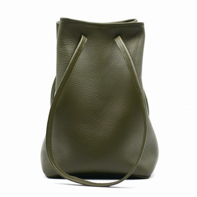 巾着バッグ(M)グリーン