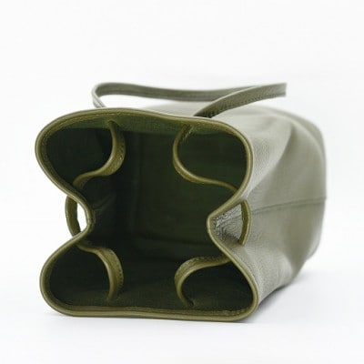 巾着バッグ(M)グリーン