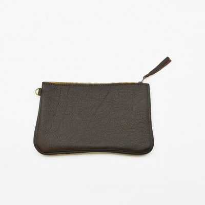 通帳ケース　ダークブラウン