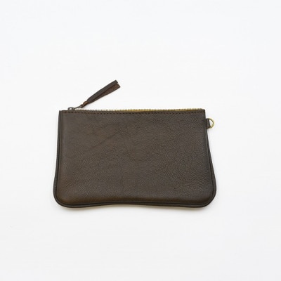 通帳ケース　ダークブラウン