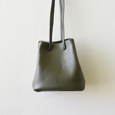 巾着バッグ(S)グリーン