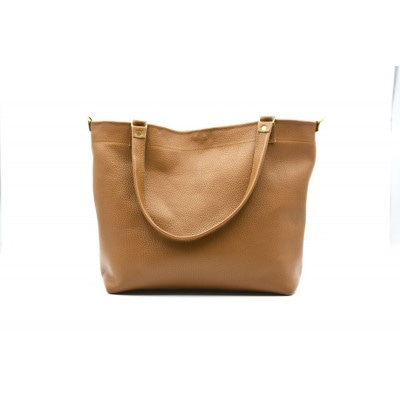 2wayトートバッグ　キャメル