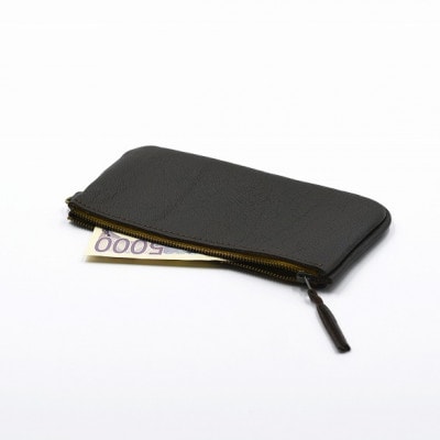 お札ケース　ダークブラウン