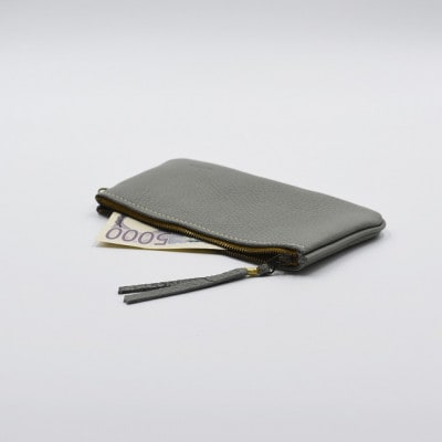 お札ケース　ライトグレー