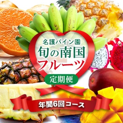 【発送月固定定期便】一番美味しい時期にお届け!旬の南国フルーツ定期便全6回
