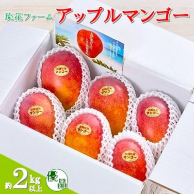 【2025年6月下旬～順次発送】【琉花ファーム】優品!アップルマンゴー　2kg以上