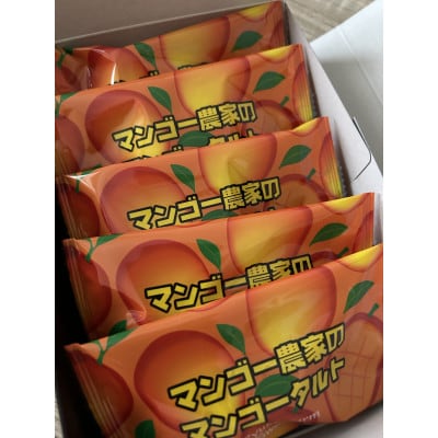 【琉花ファーム】マンゴー農家が作る 本気のマンゴータルト　1箱(5個入り)