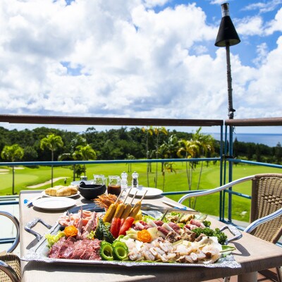 かねひで喜瀬カントリークラブ 利用券9万円分(ゴルフプレー代・館内レストラン・宿泊で利用可)