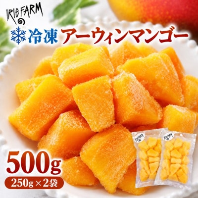 【冷凍】IRIE FARMのアップルマンゴー500g(250g×2袋)