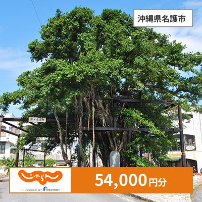 【じゃらんふるさと納税クーポン】 沖縄県名護市でつかえる54,000円 クーポン