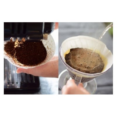 【毎月定期便】「豆」風味豊かなスイスウォーター式デカフェ(カフェインレス)豆100g×4袋全3回