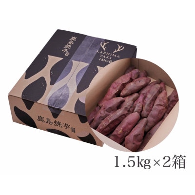 【人気返礼品】鹿島焼芋 純 3kg(KBK-13)