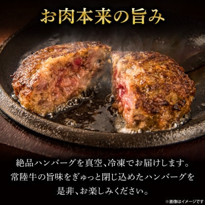 常陸牛100% ハンバーグ 約120g×6個