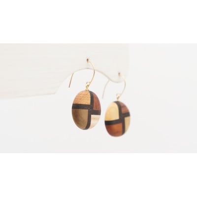 FOSSIL SERIES ラウンドピアス
