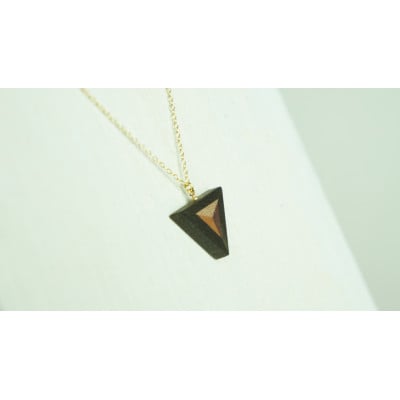 FOSSIL SERIES トライアングルネックレス