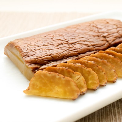 東成瀬村のいぶり大根1本物ハーフカット(黄色)×3本|07_nrs-010401c