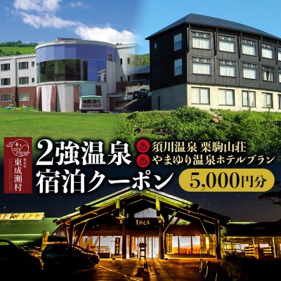 2強温泉宿泊クーポン 5000円分 ＜栗駒山荘＞＜やまゆり温泉＞|07_akr-040301