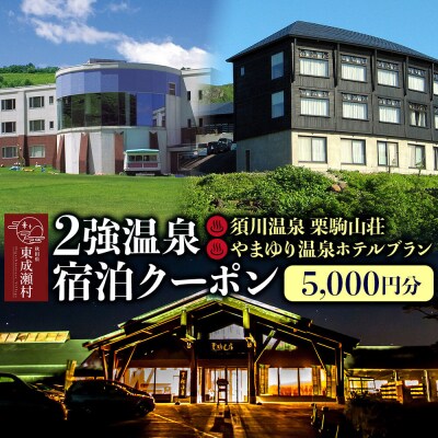 2強温泉宿泊クーポン 5000円分 ＜栗駒山荘＞＜やまゆり温泉＞|07_akr-040301