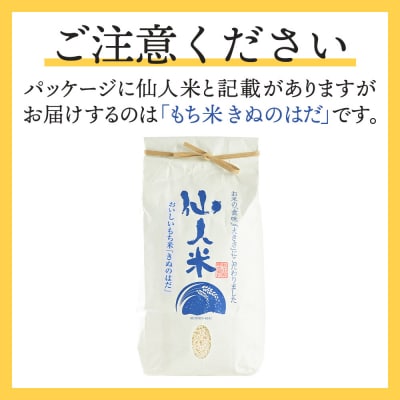 令和7年産【もち米】きぬのはだ3kg(3kg×1袋)秋田県東成瀬村産|07_ntf-050301a