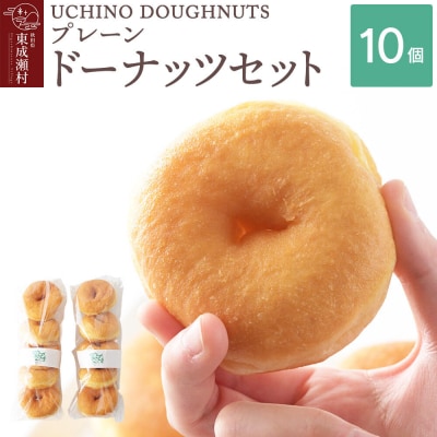 プレーン ドーナッツ 10個セット ドーナツ 冷凍 国産小麦|07_udn-021001