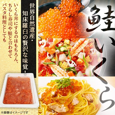 北海道産 いくら(鮭卵)醤油漬 1.2kg(200g×6パック) 小分け