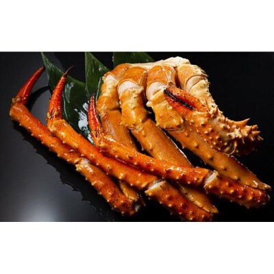 知床深海のイバラガニ足 約1kg(4～5本)鍋セット 昆布100g付き